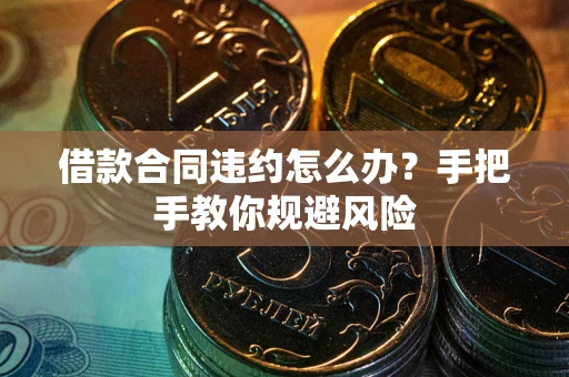 武汉借款合同违约怎么办？手把手教你规避风险