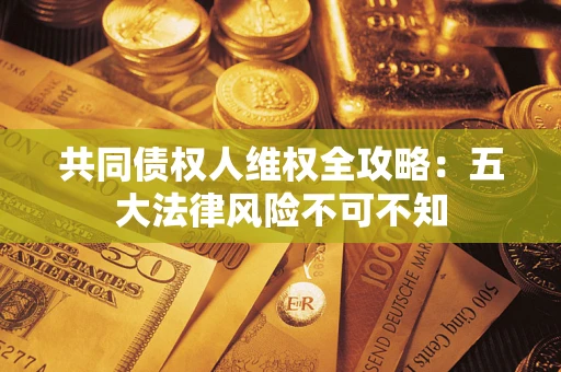 武汉共同债权人维权全攻略：五大法律风险不可不知