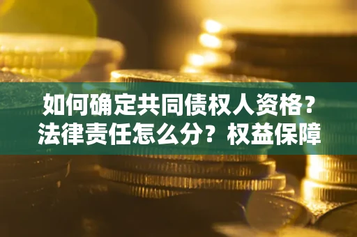 武汉如何确定共同债权人资格？法律责任怎么分？权益保障技巧揭秘！