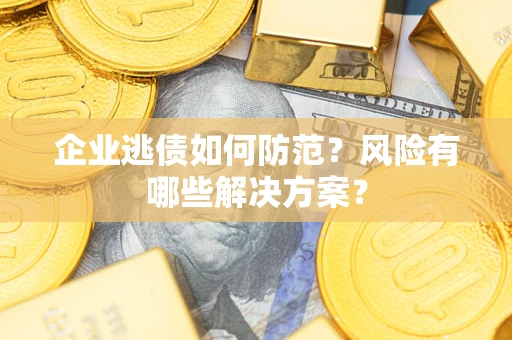 武汉企业逃债如何防范？风险有哪些解决方案？