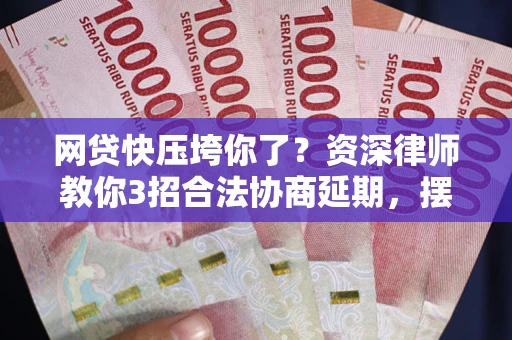 武汉网贷快压垮你了？资深律师教你3招合法协商延期，摆脱暴力催收！