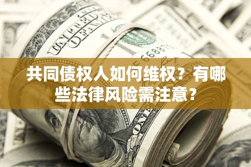 武汉共同债权人如何维权？有哪些法律风险需注意？
