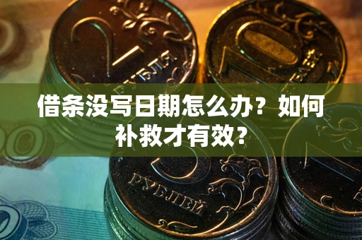 武汉借条没写日期怎么办？如何补救才有效？