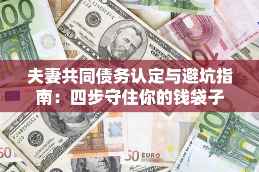 武汉夫妻共同债务认定与避坑指南：四步守住你的钱袋子