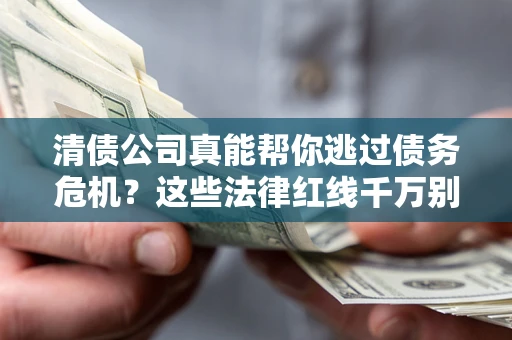 武汉清债公司真能帮你逃过债务危机？这些法律红线千万别踩
