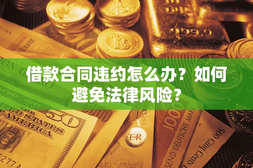 武汉借款合同违约怎么办？如何避免法律风险？