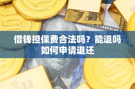 武汉借钱担保费合法吗？能退吗如何申请退还